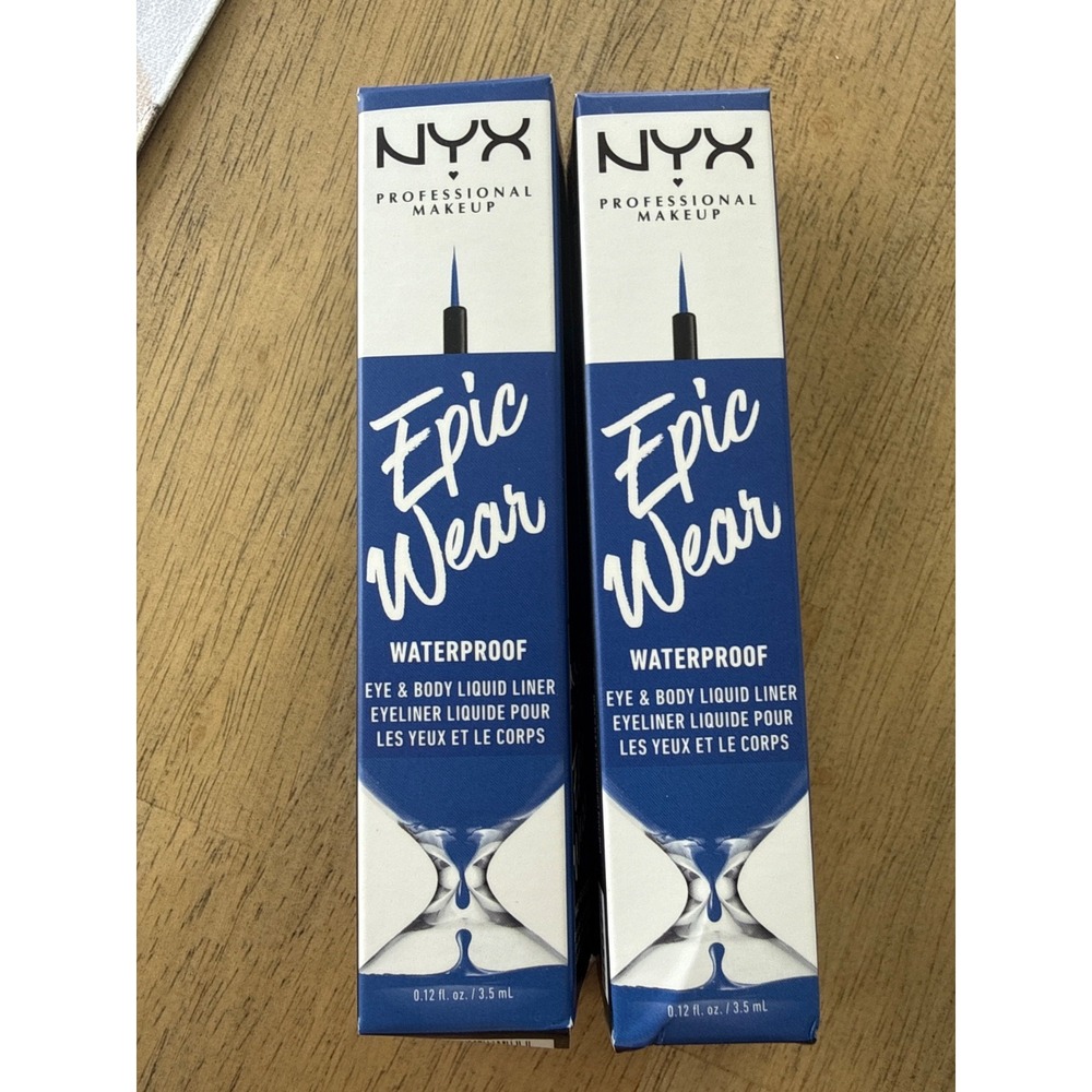 NYX Professional Makeup Epic Wear Waterproof Eye & Body Liquid Liner. SAPPHIRE